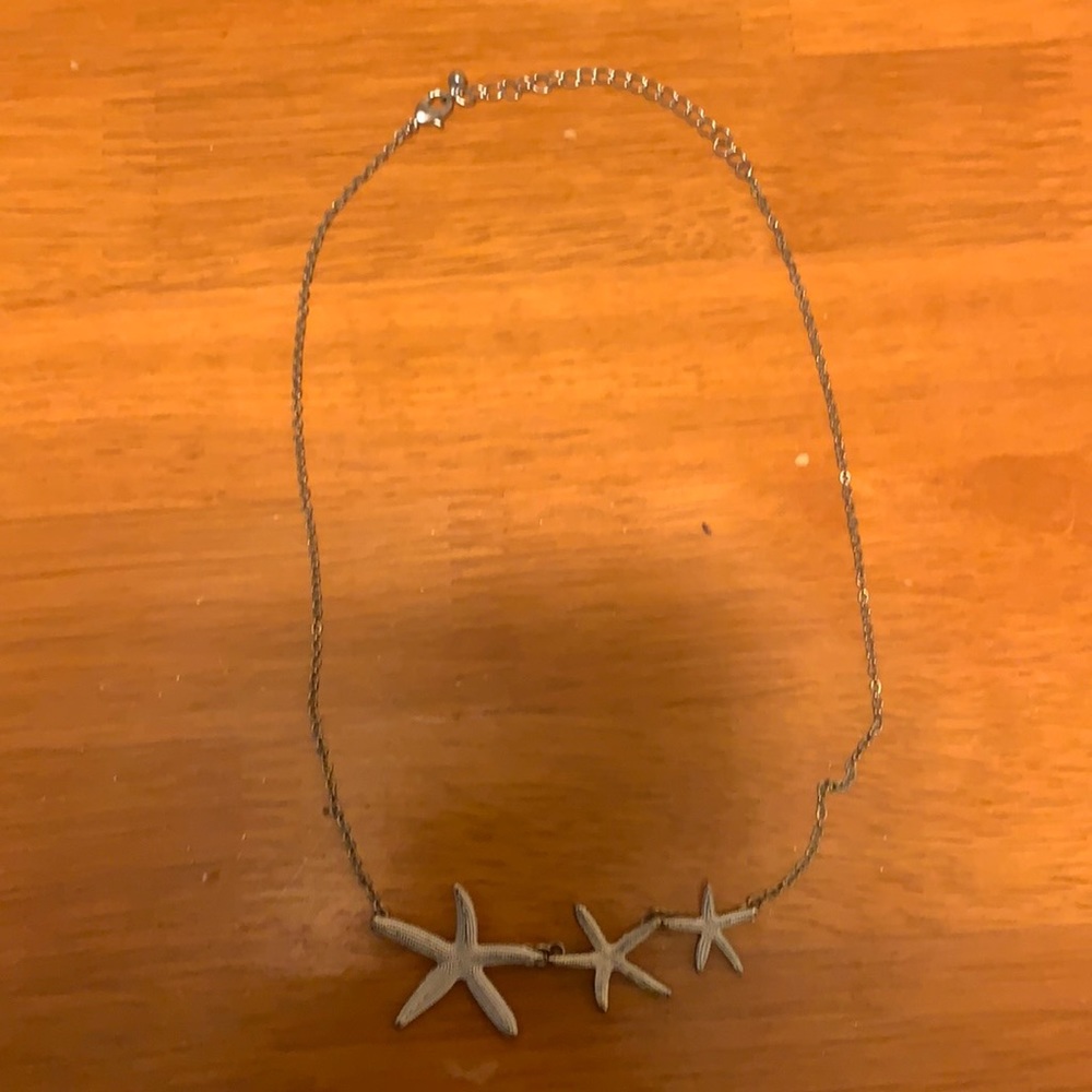 Starfish statement necklace
